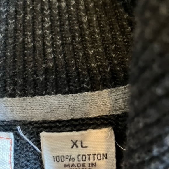 Mens Quarter Zip Sweater - Picture 4 of 4